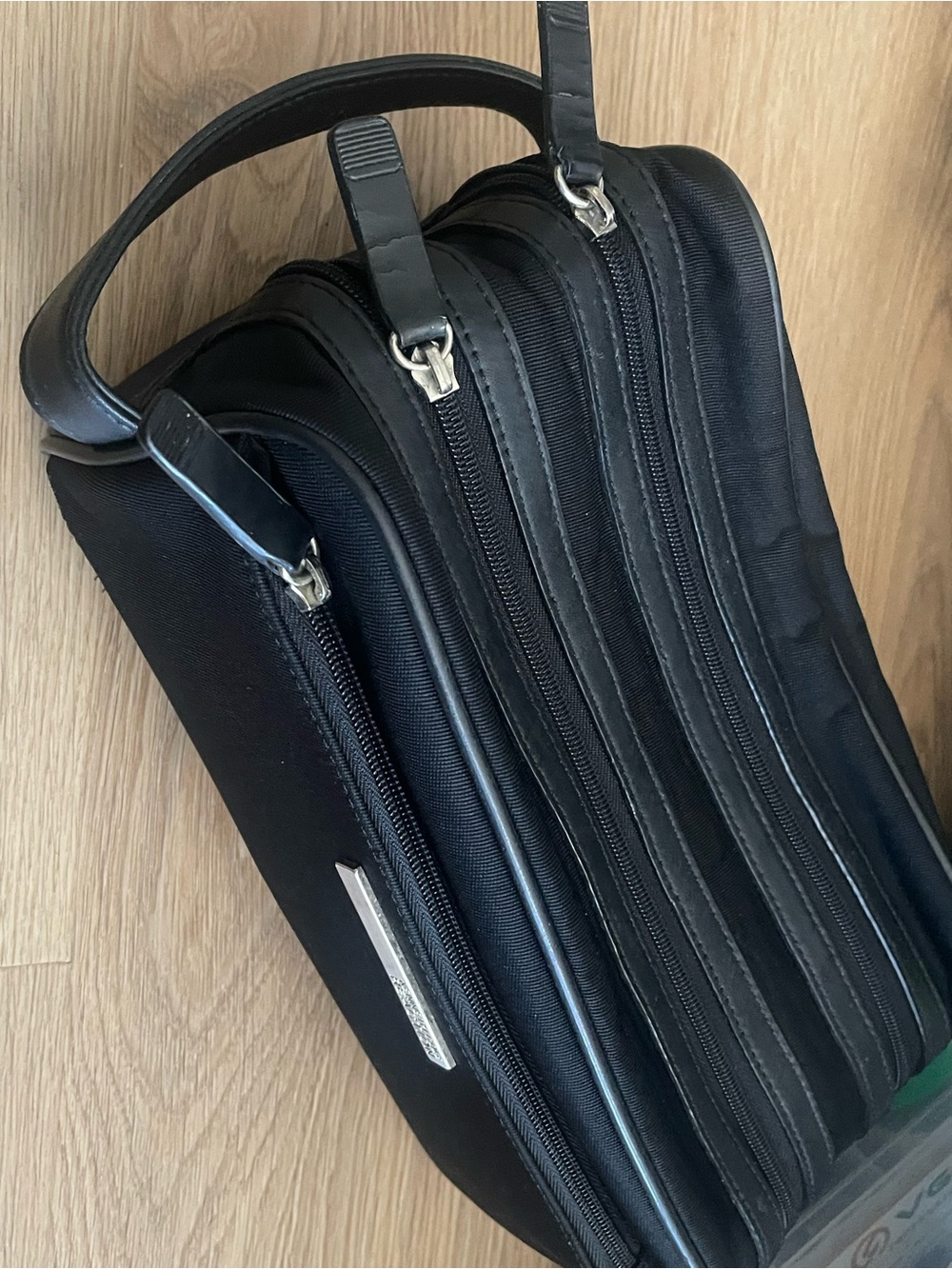 Kenneth Cole Reaction dual compartment toiletry travel bag